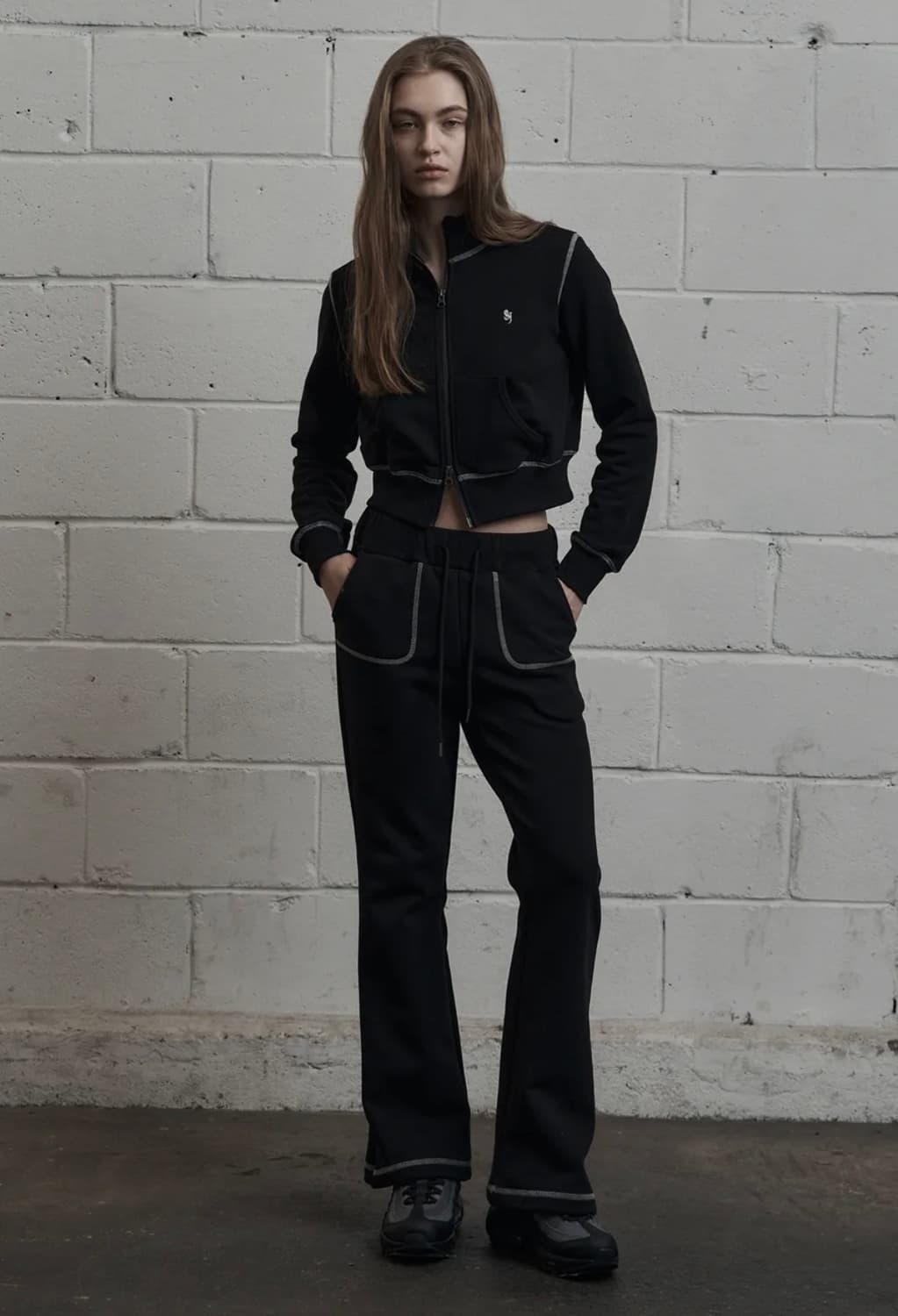 시너진 스티치 부츠컷 트레이닝 팬츠 STITCH BOOTS CUT 상품이미지3