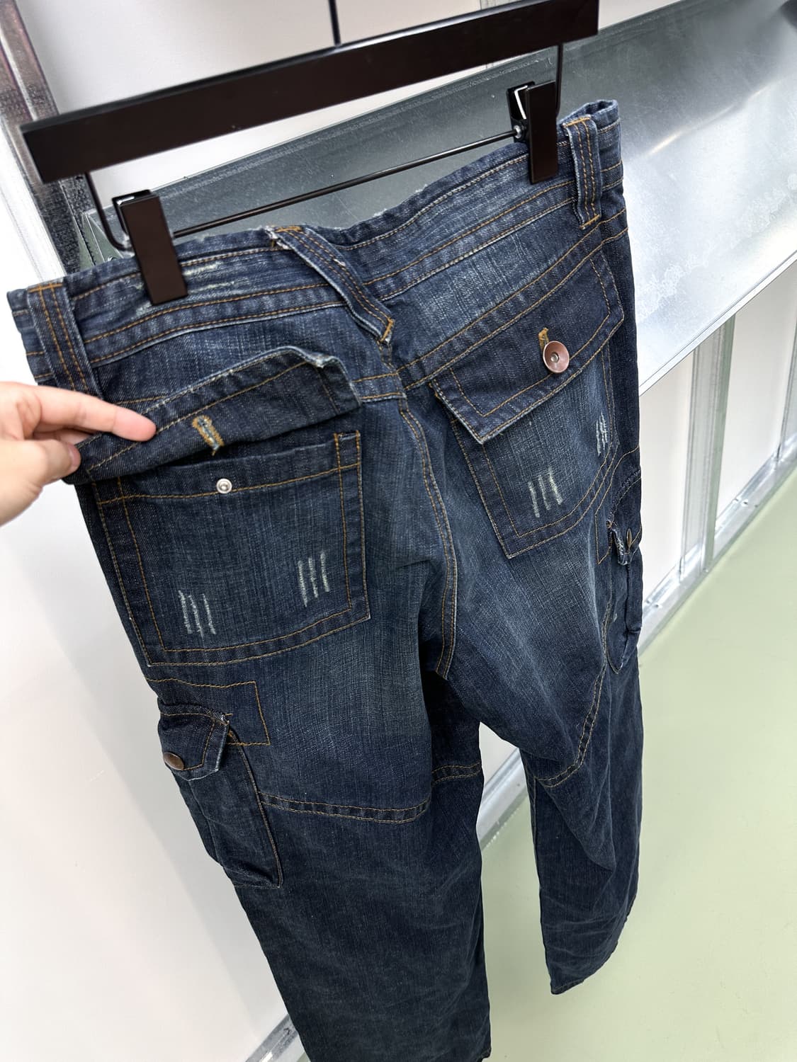 vintage denim cargo pants 상품이미지6