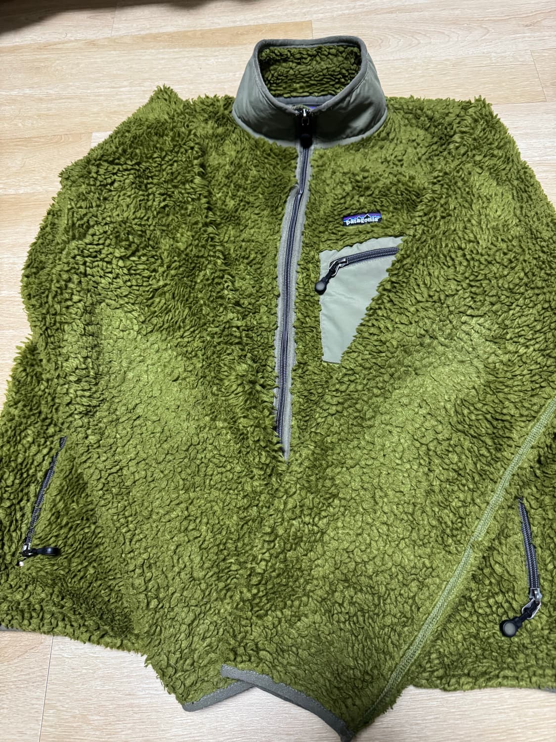 파타고니아 빈티지 딥파일 그린 멕시코 상품이미지7