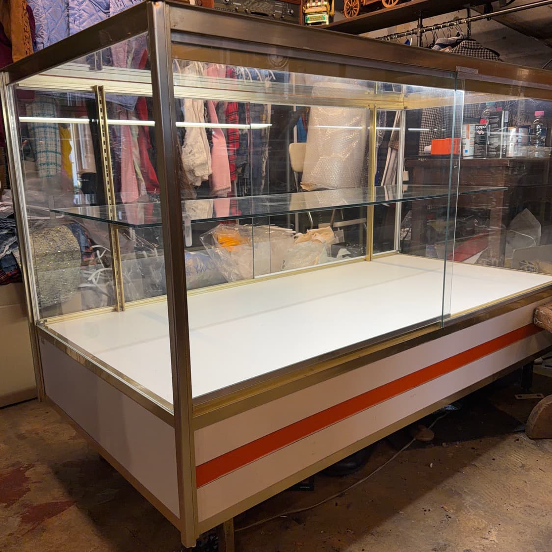 급처 빈티지 프랑스 유리 진열장 쇼케이스 상품이미지1