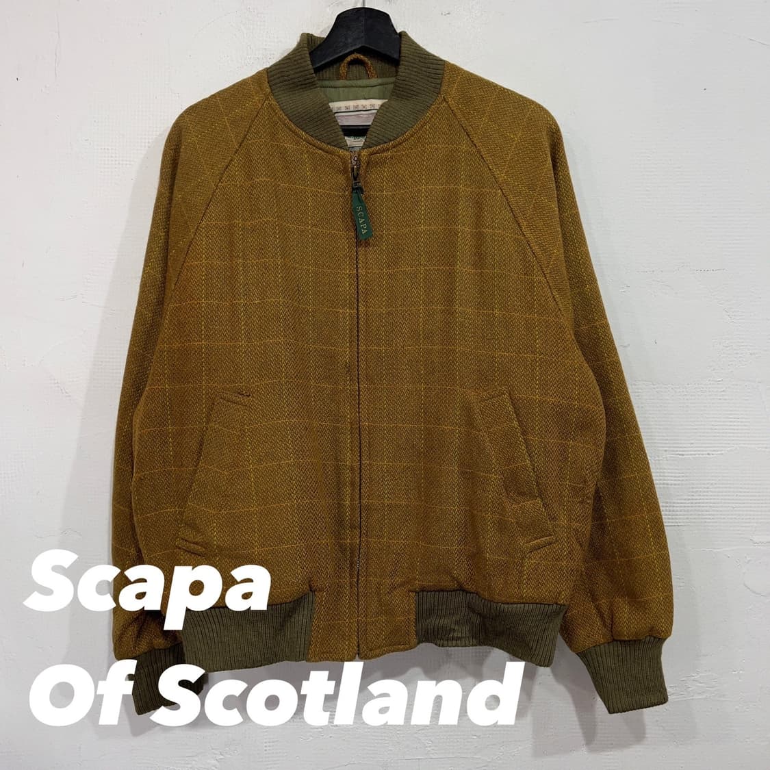 scapa of scotland 체크 블루종 상품이미지1