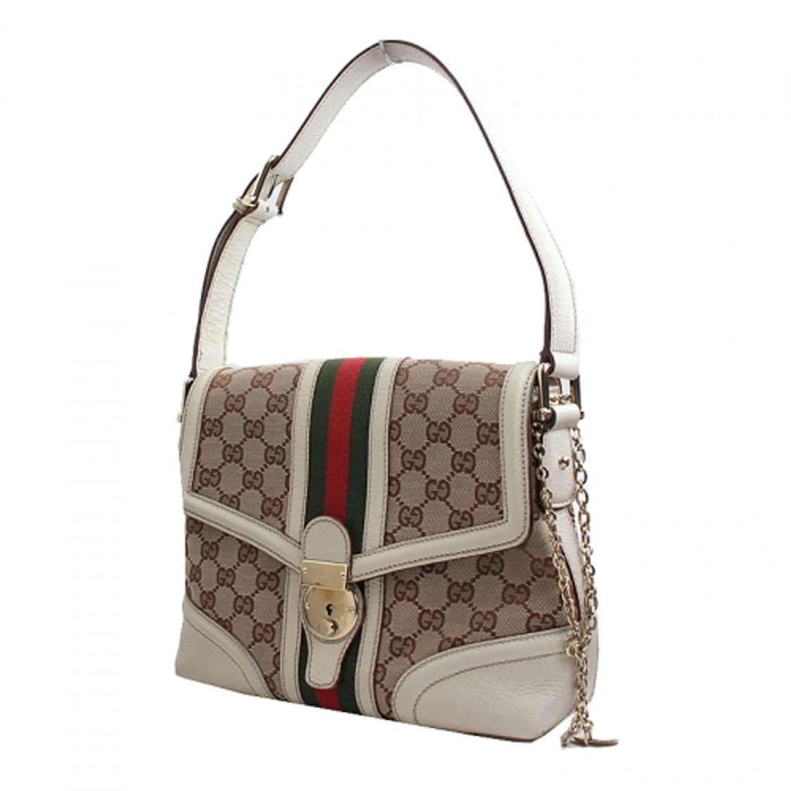 구찌 삼선 한정판 GG 캔버스 숄더백(145999) 상품이미지2