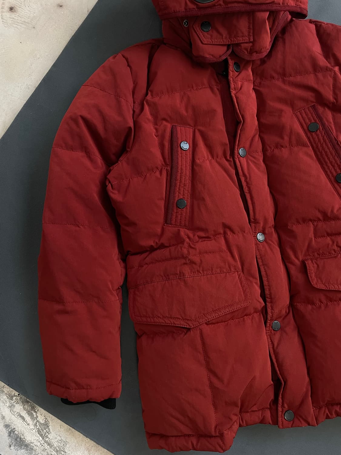 씨피컴퍼니 고글 패딩 105 상품이미지5