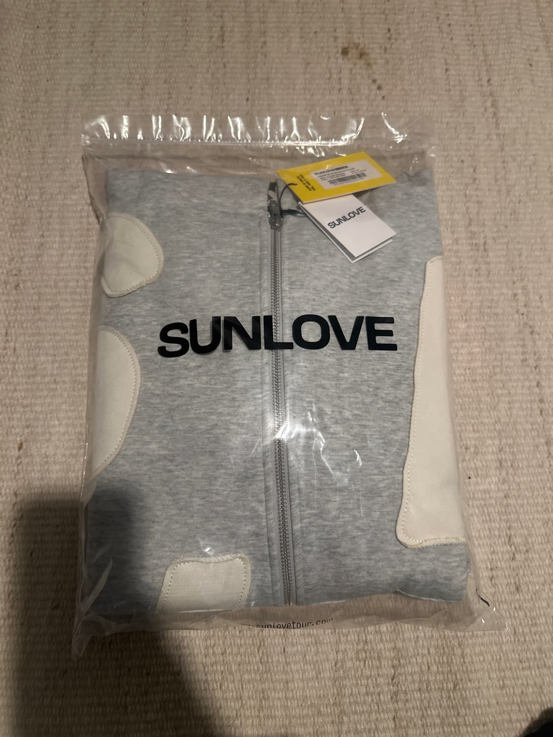 선러브 후드집업 헤더그레이 M 상품이미지3