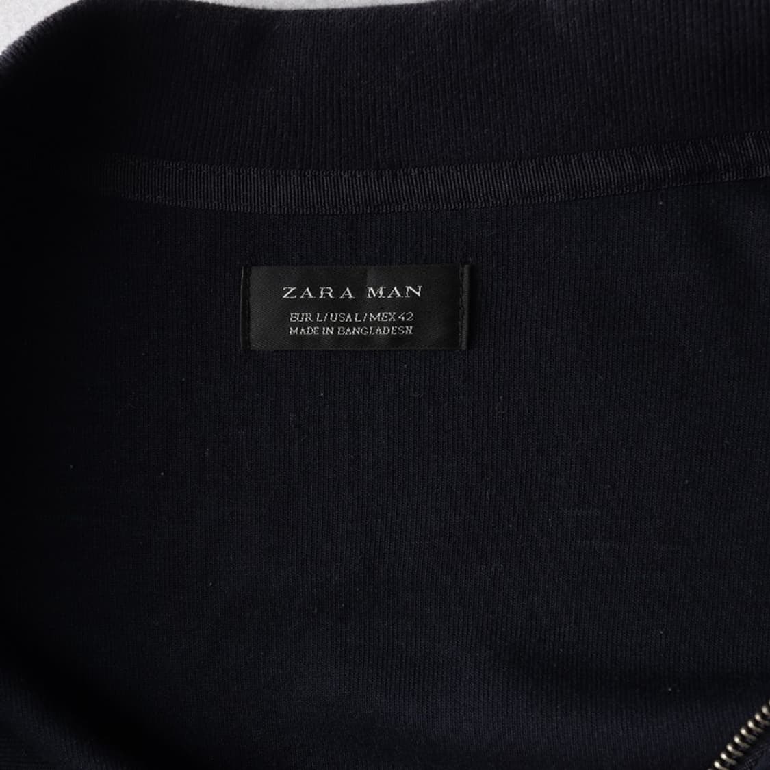 자라 맨 니트집업 L 상품이미지5