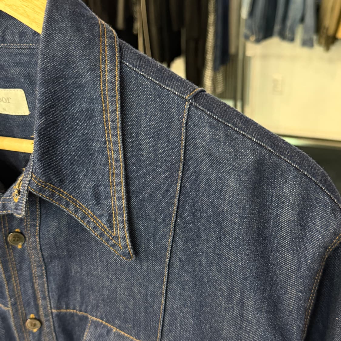 [M] Coor 쿠어 데님셔츠 상품이미지3