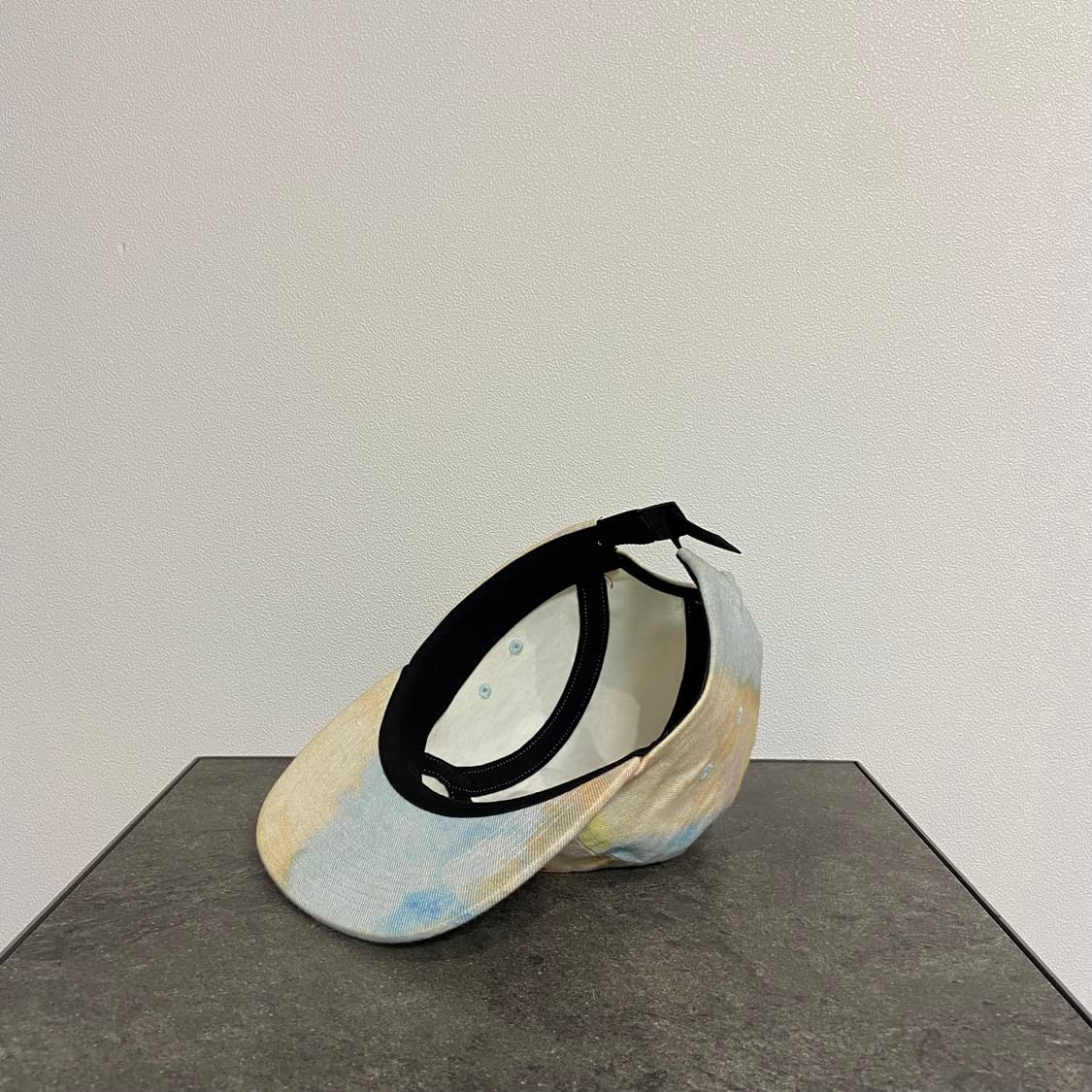 슈프림 워시드 멀티컬러 다이드 레드 박스로고 캠프캡 모자 상품이미지6