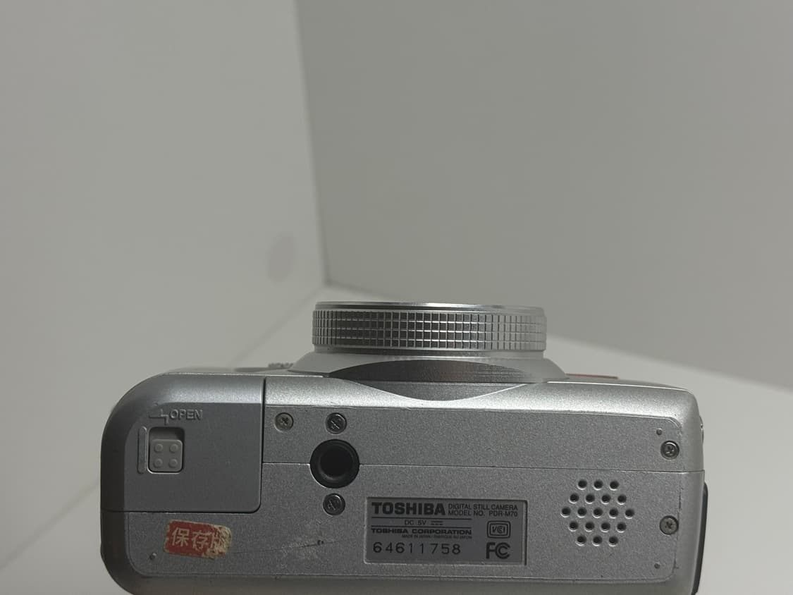 작례O)도시바 PDR-M70 디지털 카메라 상품이미지6