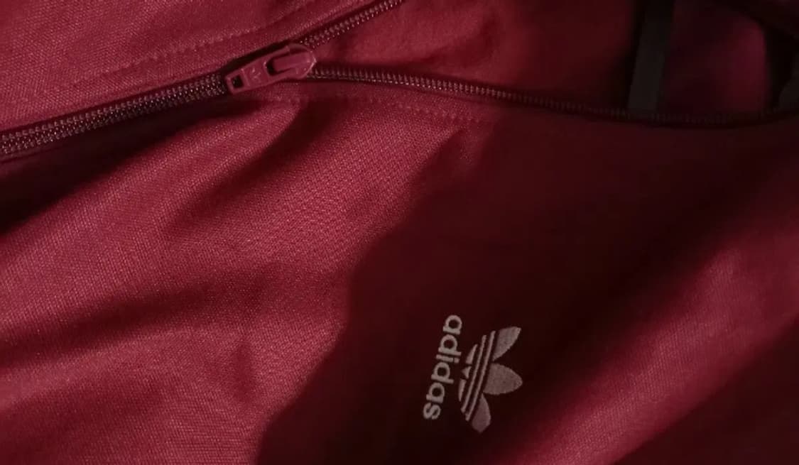 아디다스 버건디 트랙탑 저지 져지집업 95 상품이미지5