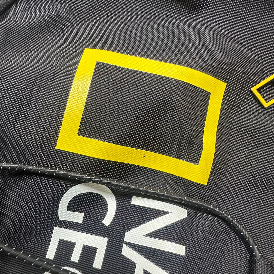 ✨ (바배) 내셔널 지오그래픽 빅로고 버디 블랙 백팩  상품이미지6