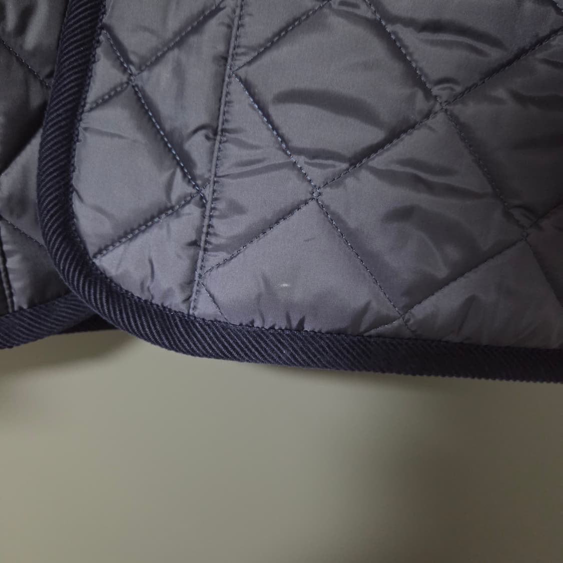 [M(38)] 라벤햄 레이돈 퀼팅자켓 네이비 / 퀄팅 상품이미지5