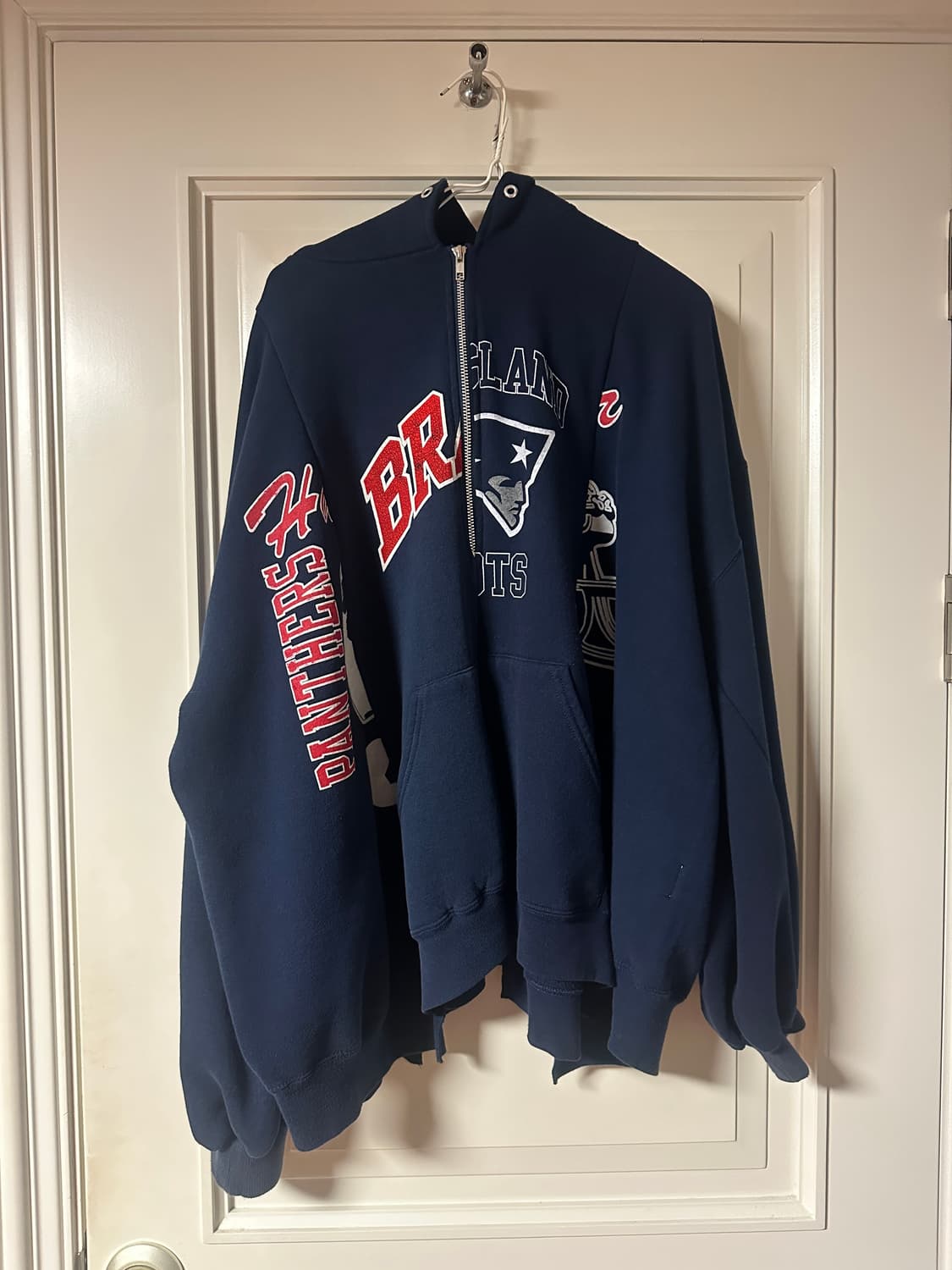 77circa 나나써카 빈티지 반집업 후드 os 상품이미지2