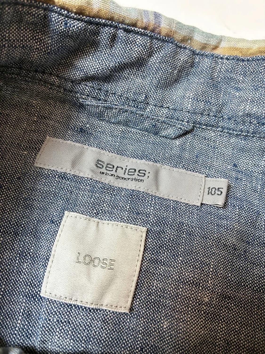 시리즈 21FW 에스닉 립포켓 린넨 셔츠 PN8849 상품이미지7