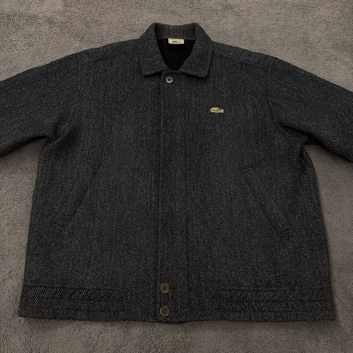 [ 정품/105 ] 라코스테 빈티지 헤링본 자켓 상품이미지2