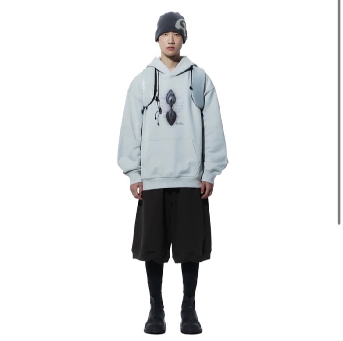 산산기어 스웻 쇼츠 브라운-24ss 1사이즈 상품이미지1