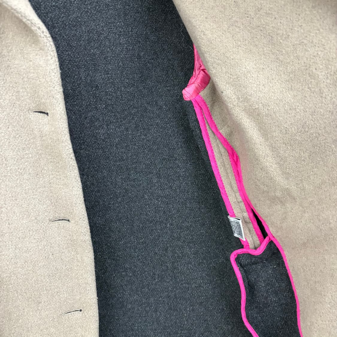 D&G 빈티지 모직 코트 브라운 여/S 상품이미지6