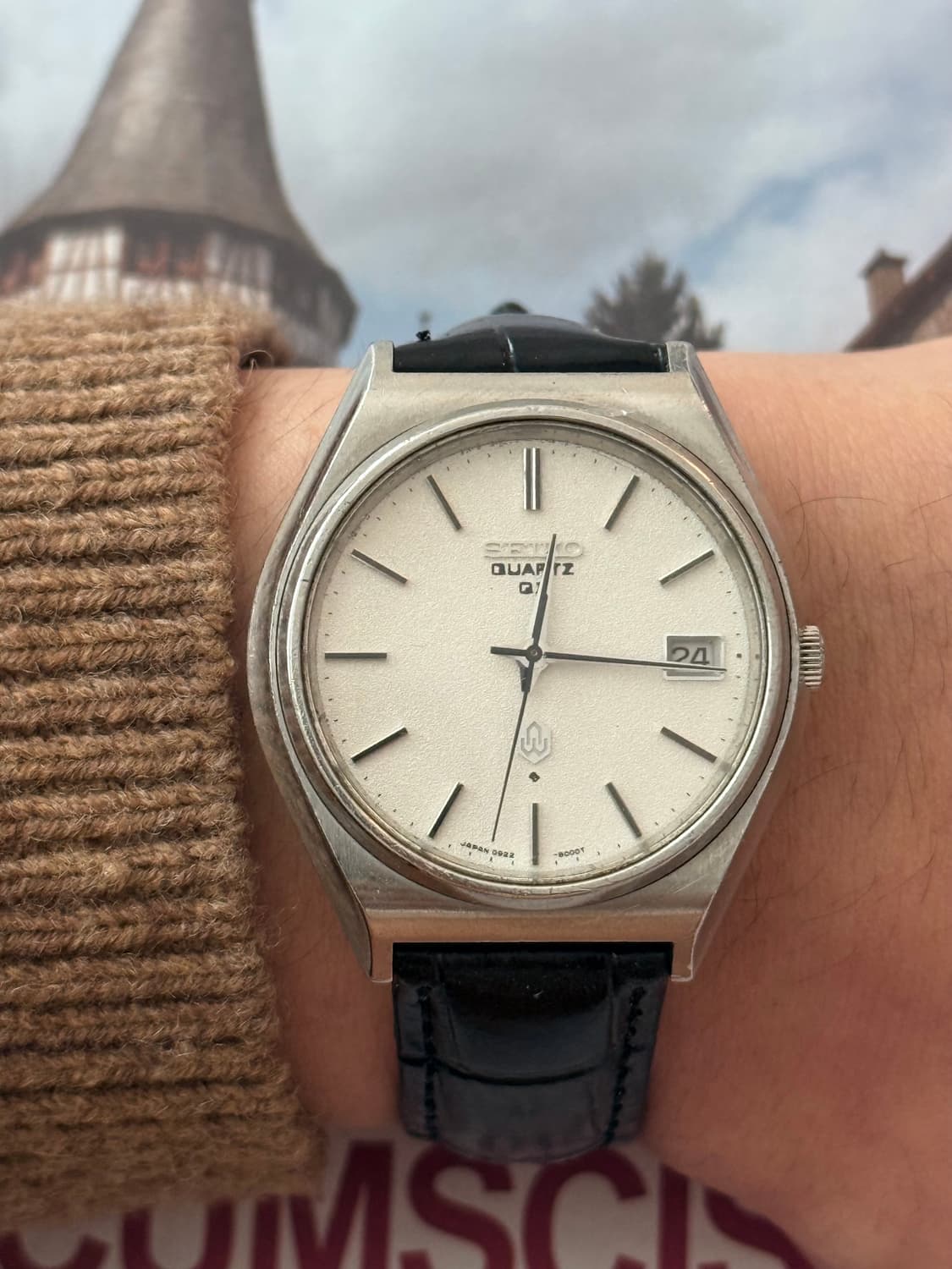 Seiko 세이코 Quartz QZ Date 상품이미지9