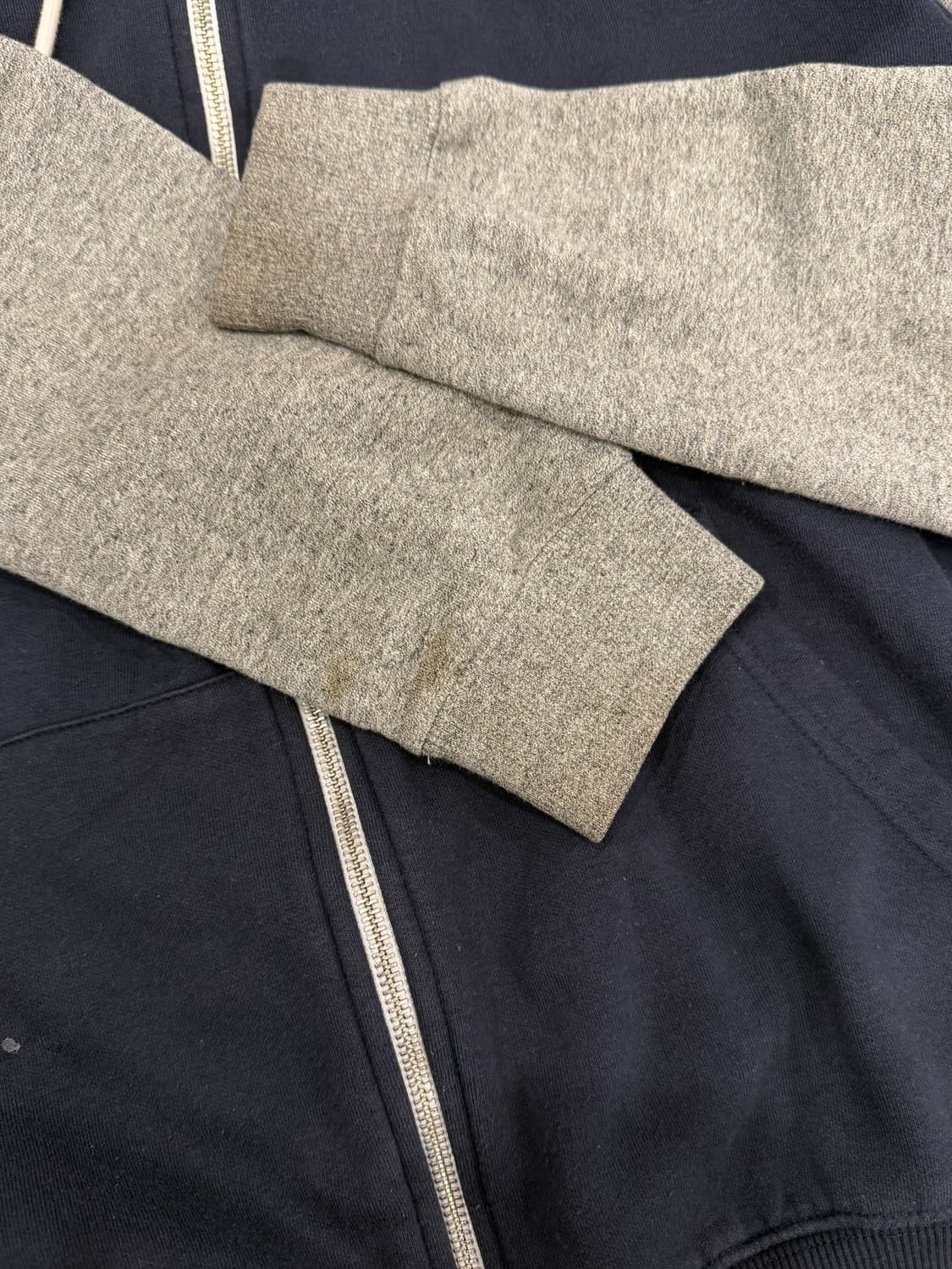 Quik Silver 퀵실버 배색 스웻 후드 집업 상품이미지9