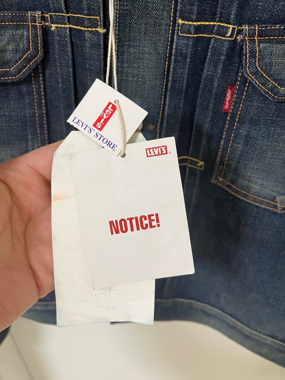 리바이스빈티지클로딩 LVC1953 507XX TYPE2 트러커 44사이즈 상품이미지4