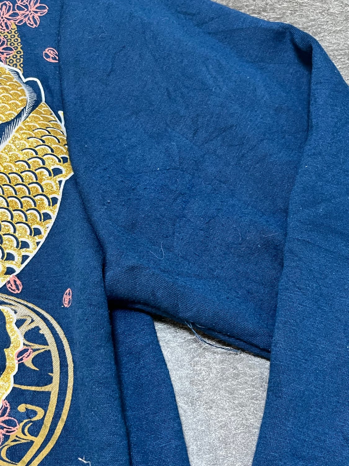 y2k 빈티지 자수 후리스 상품이미지3