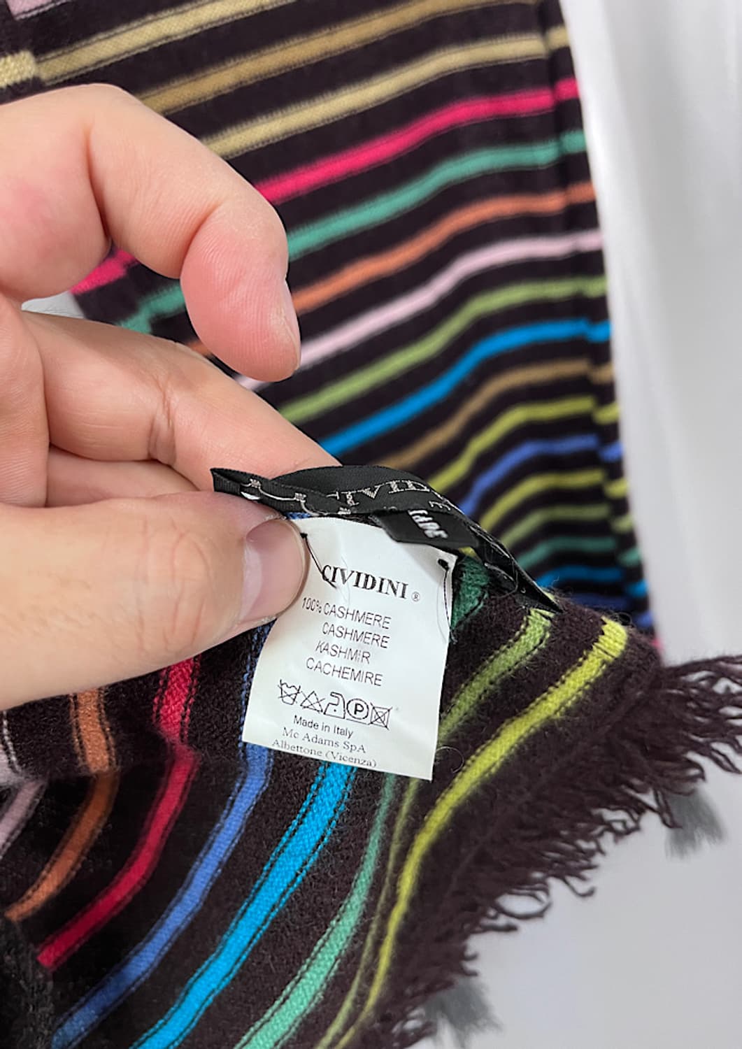 CIVIDINI cashmere muffler  상품이미지4