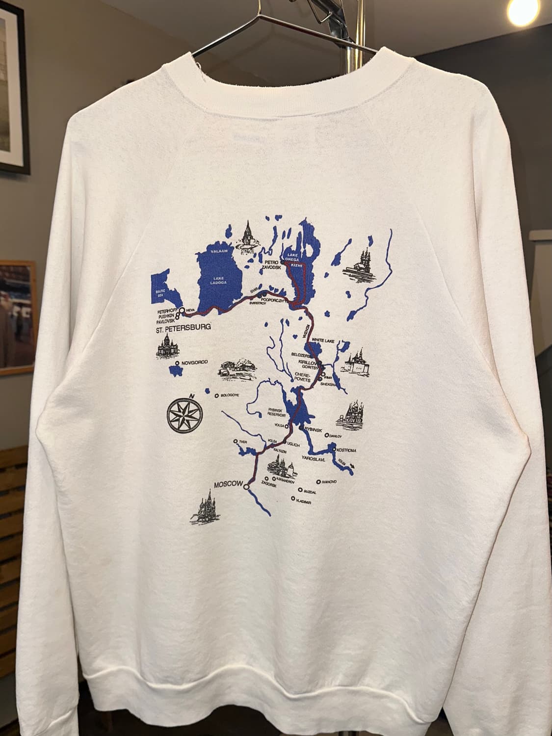 80-90‘s Screen Stars Souvenir sweatshirt 상품이미지5