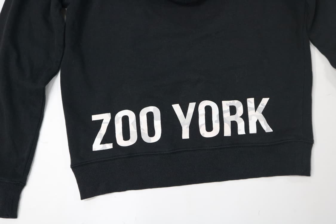 주욕(ZOO YORK) 카모플라주 빅로고 그래픽 후드티 (L) 상품이미지8