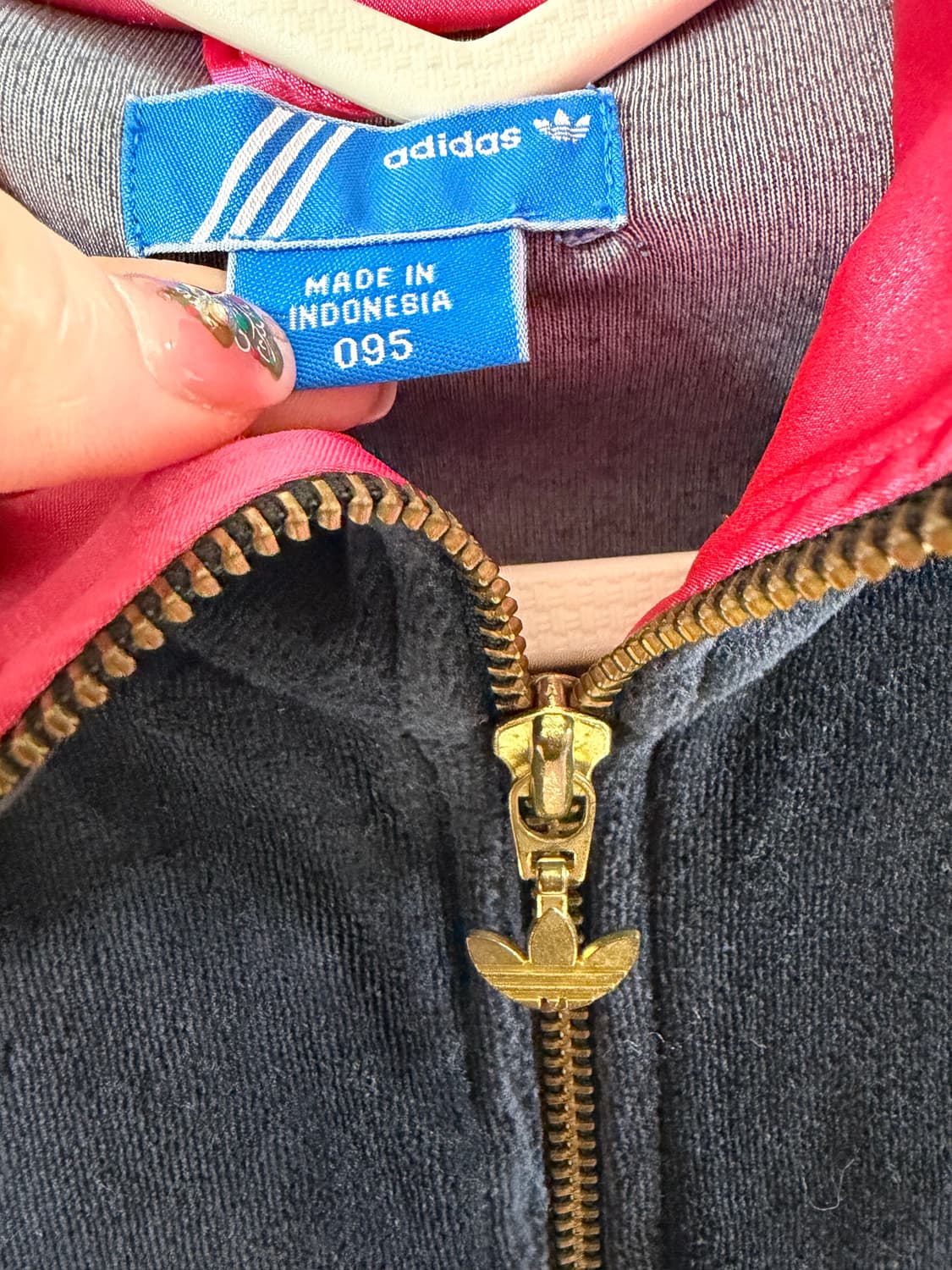 아디다스 벨벳 트랙탑 져지 상품이미지3