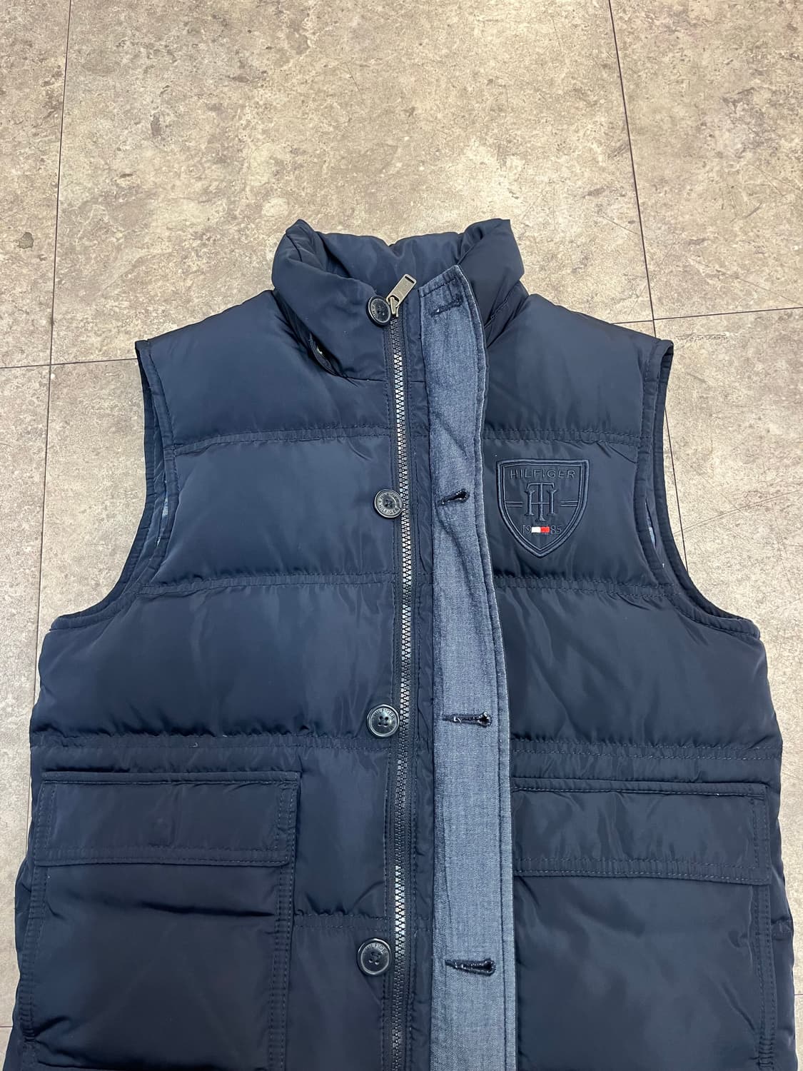 타미힐피거 덕다운 패딩 베스트 네이비 키즈14 #csz2430 상품이미지7