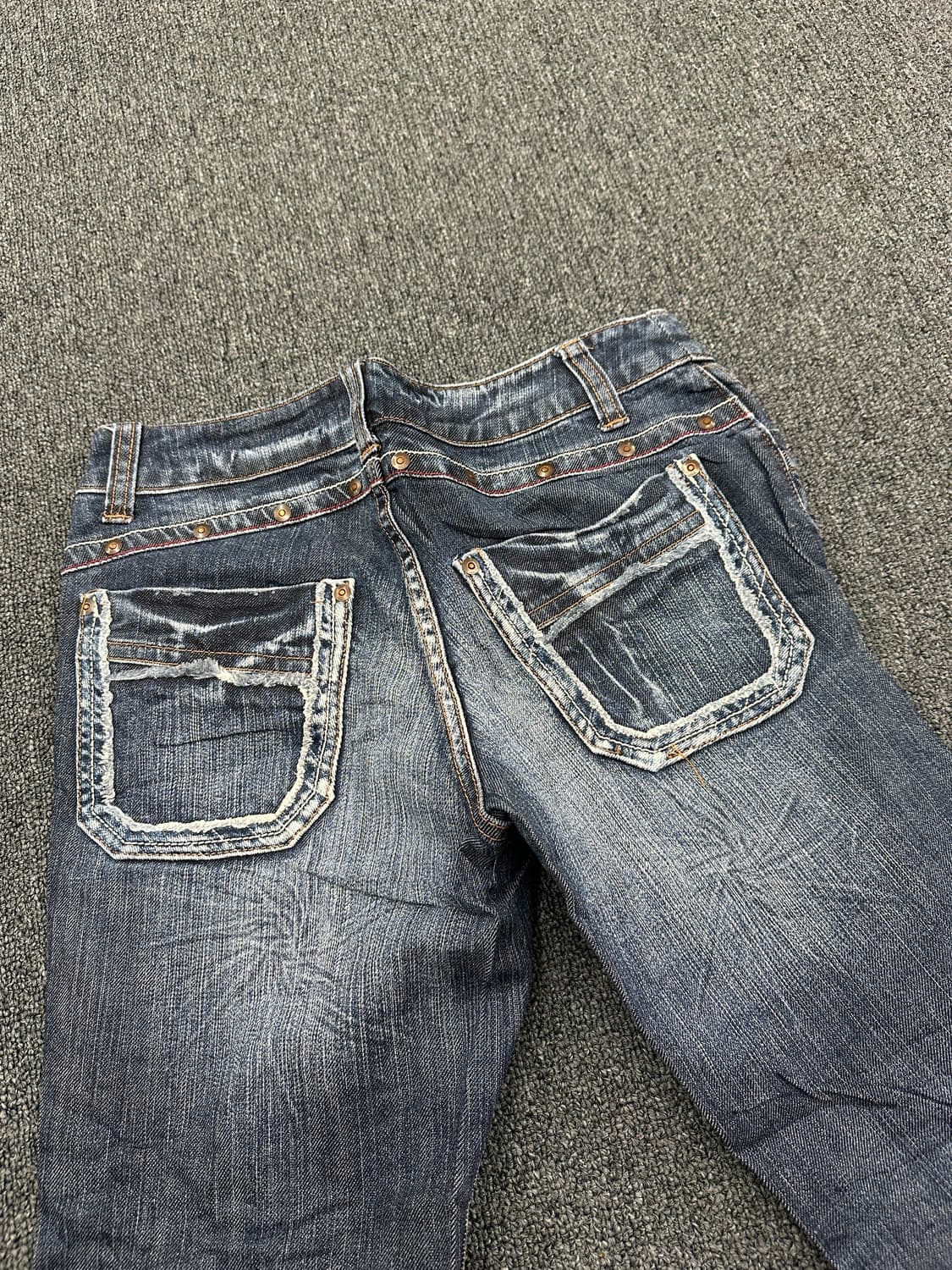 30) 재패니즈 빈티지 y2k 부츠컷 데님팬츠 상품이미지2