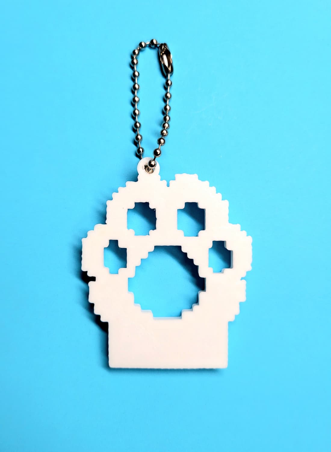 고양이 발바닥 8비트 키링 키체인 상품이미지2