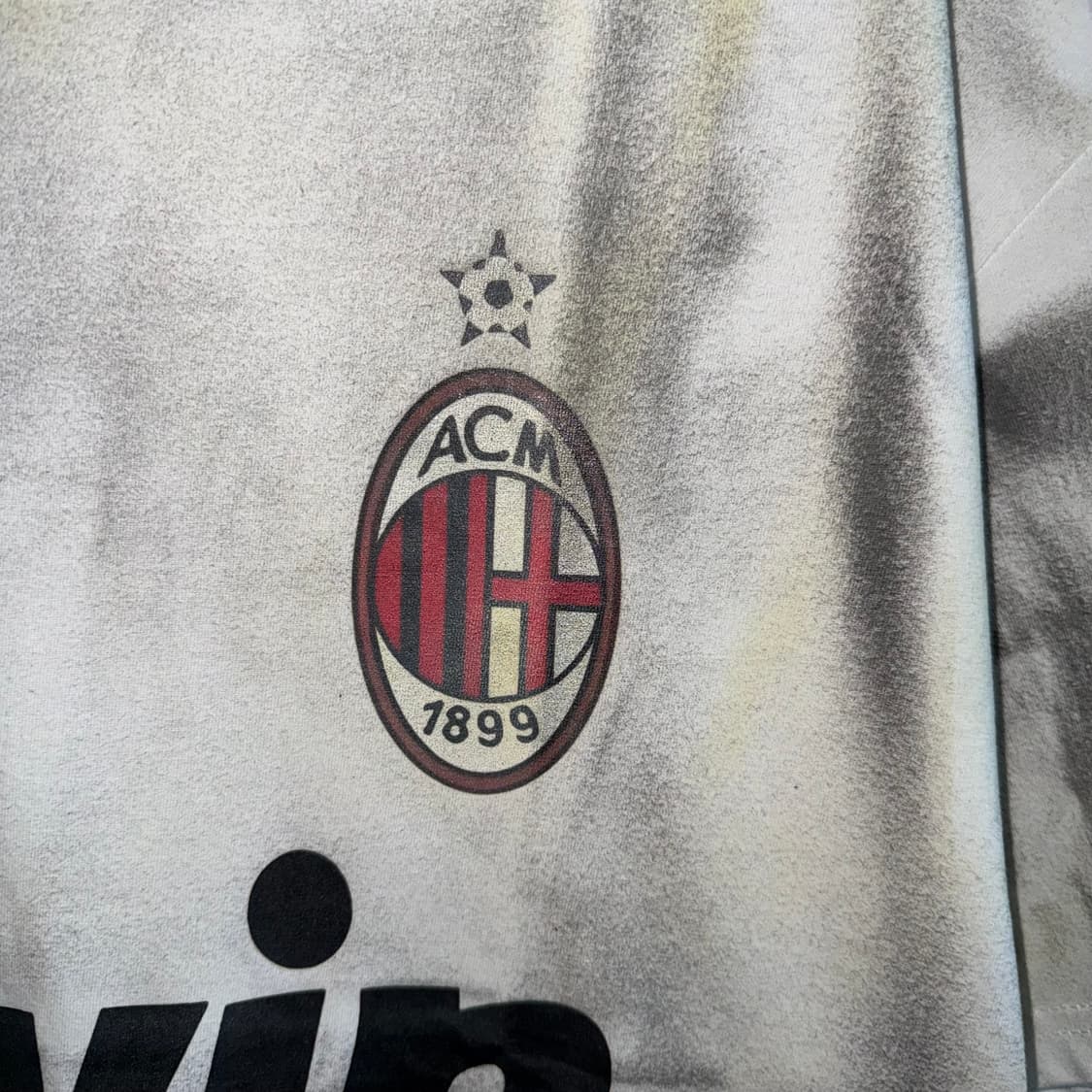 AC 밀란 베컴 제작 커스텀 워싱 유니폼 (면100) 상품이미지4