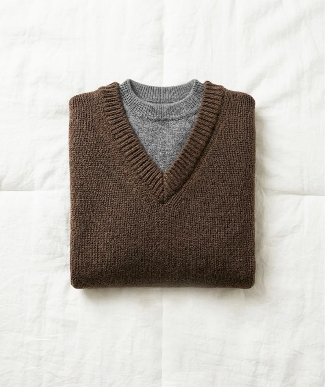 시스템옴므 25FW 파리컬렉션 울 더블 넥 니트 상품이미지4