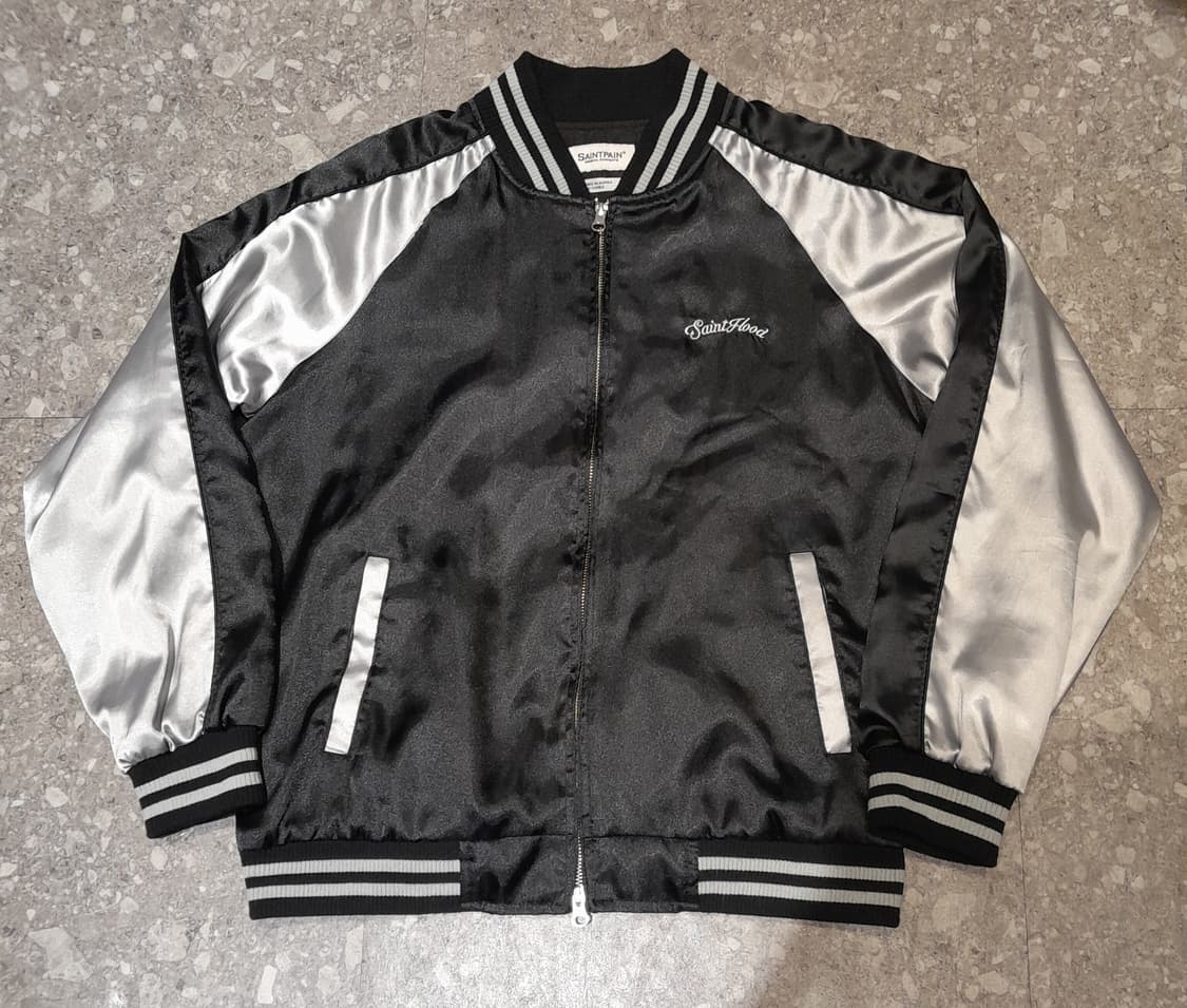 🔥세인트페인 수베니어 자수 자켓 블랙 (M)   상품이미지1