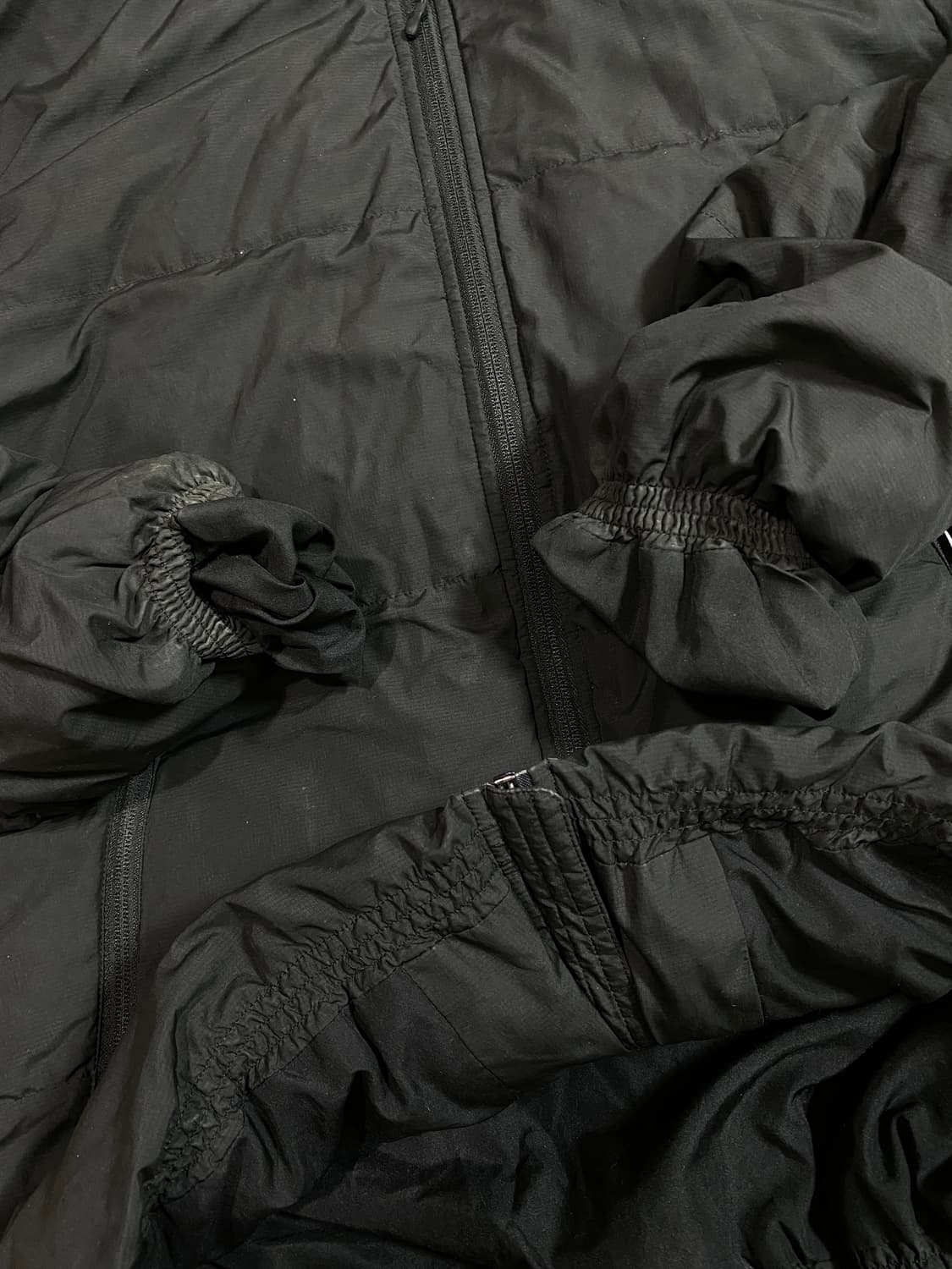 GU(지유) 히트 패딩 블루종 솜 파카 L 상품이미지3