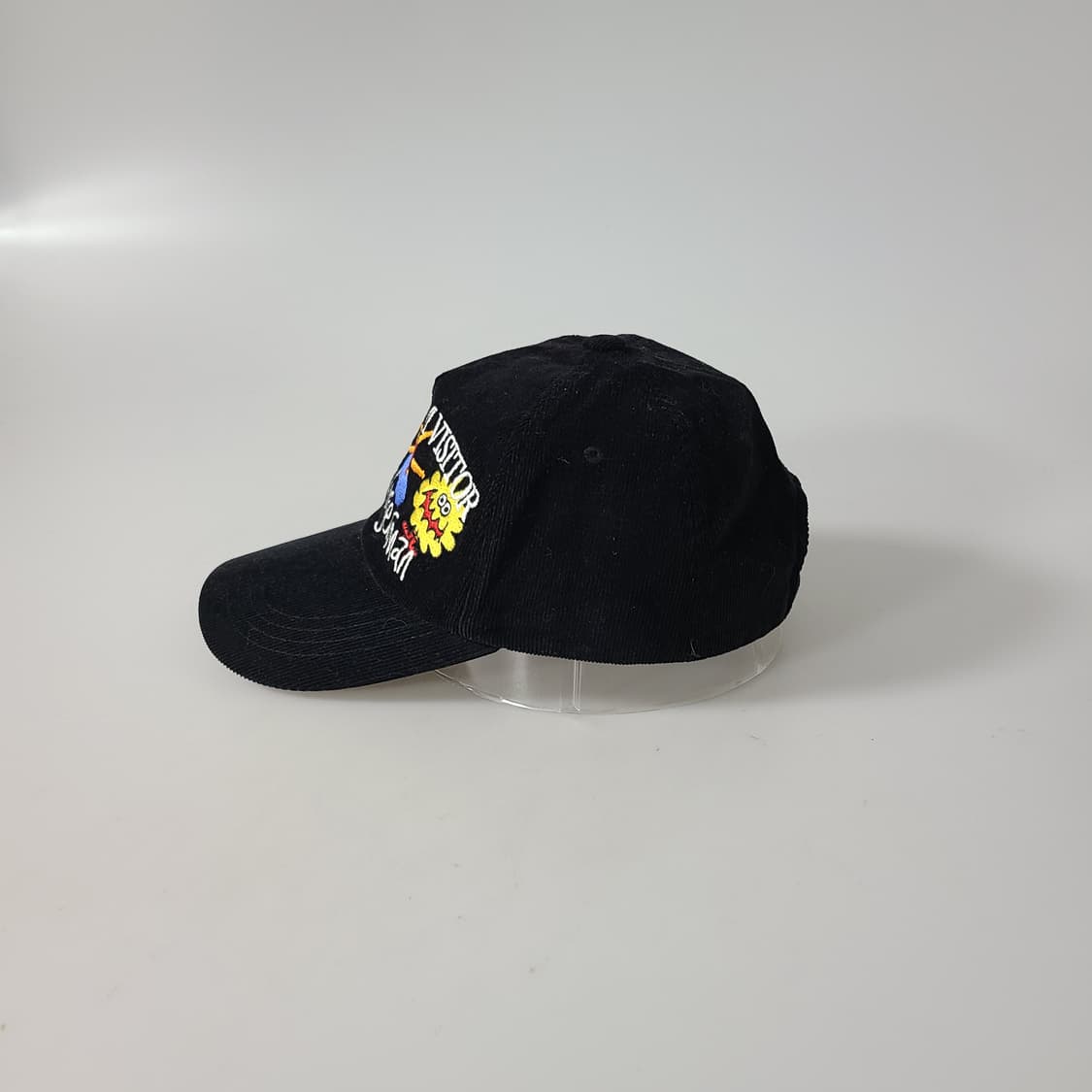 [정품] 더뮤지엄비지터 x 존버거맨 핑키 윙키 찰리 볼캡 블랙 상품이미지3