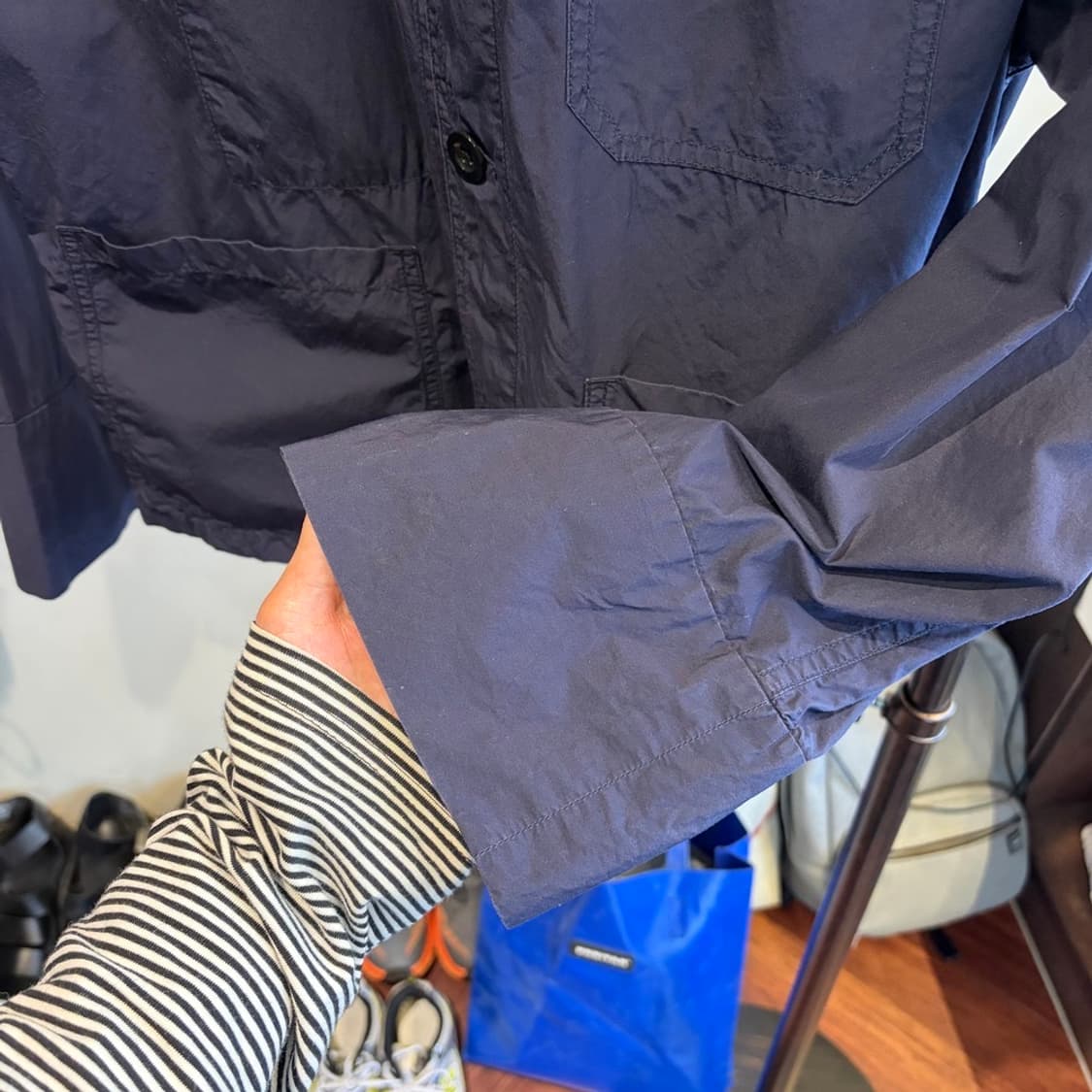 15412 - 단톤 와이드 커버올 자켓 상품이미지7