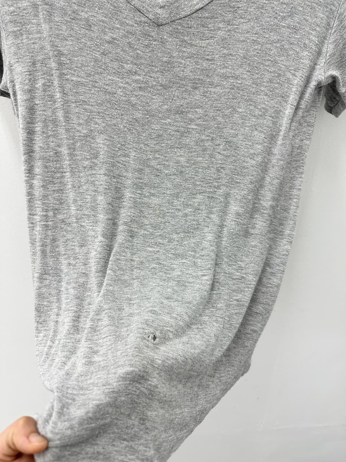 NONE vintage v neck tee 상품이미지4