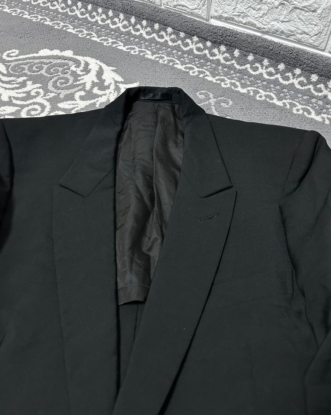 90‘s 디올 피크드 라펠 블레이저 상품이미지4