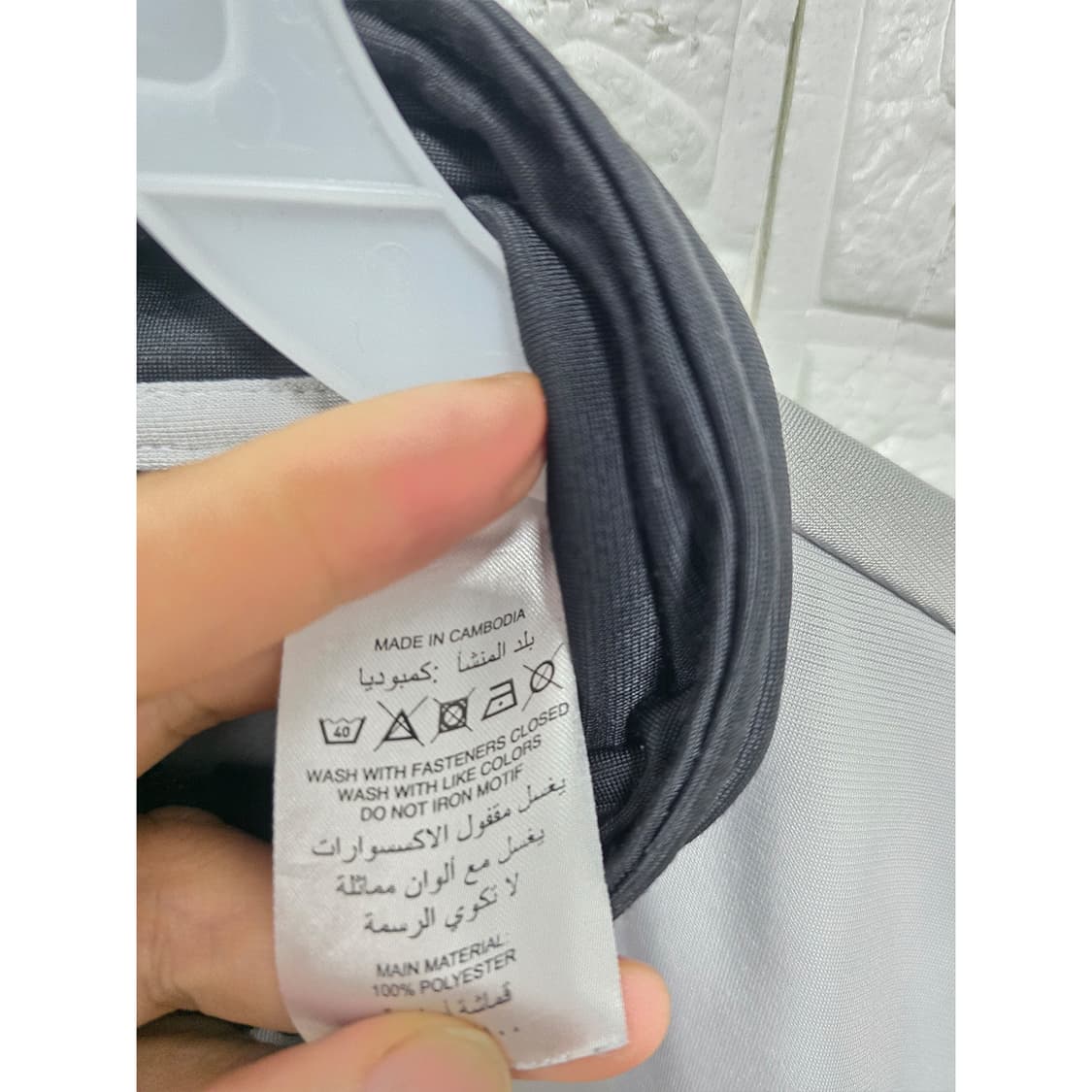 아디다스 집업 자켓 블랙/그레이 트랙탑 M 상품이미지3