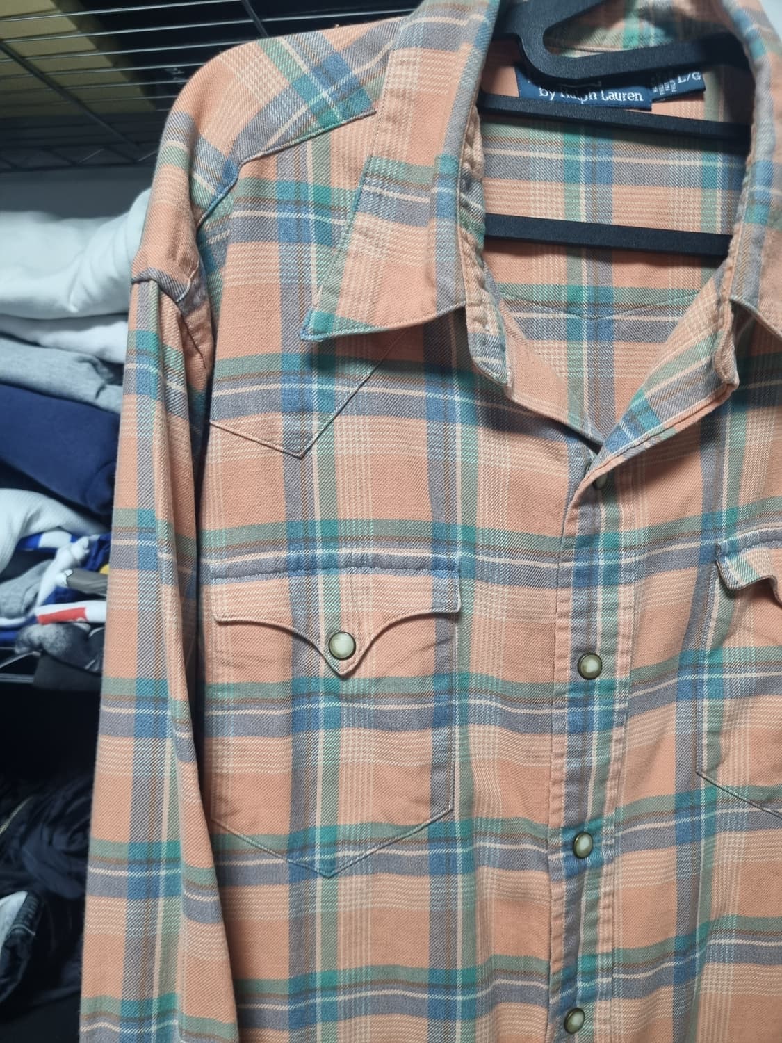 폴로 웨스턴셔츠 L 상품이미지3