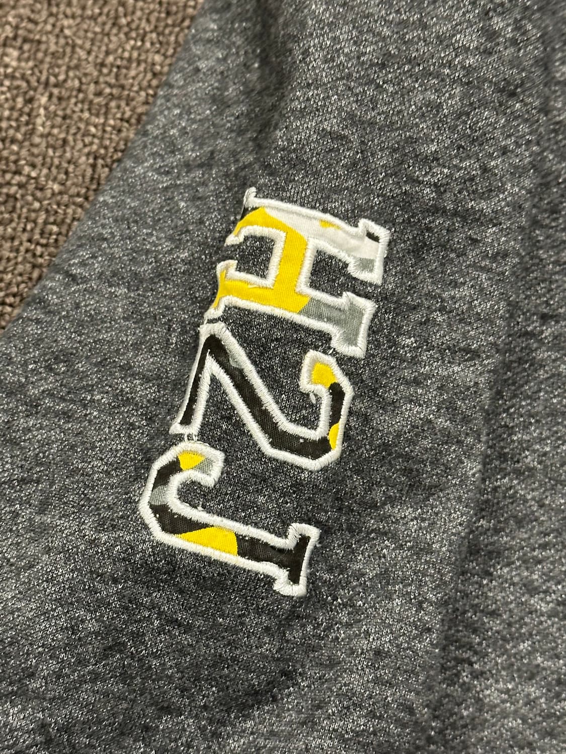 2XL)Hydrogen 빈티지 자수 플리스 후드집업 상품이미지5