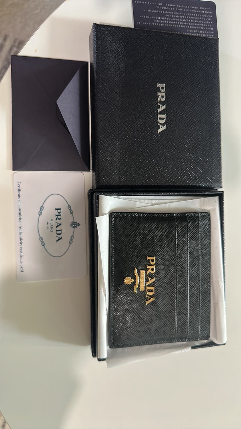 프라다 카드지갑  상품이미지1