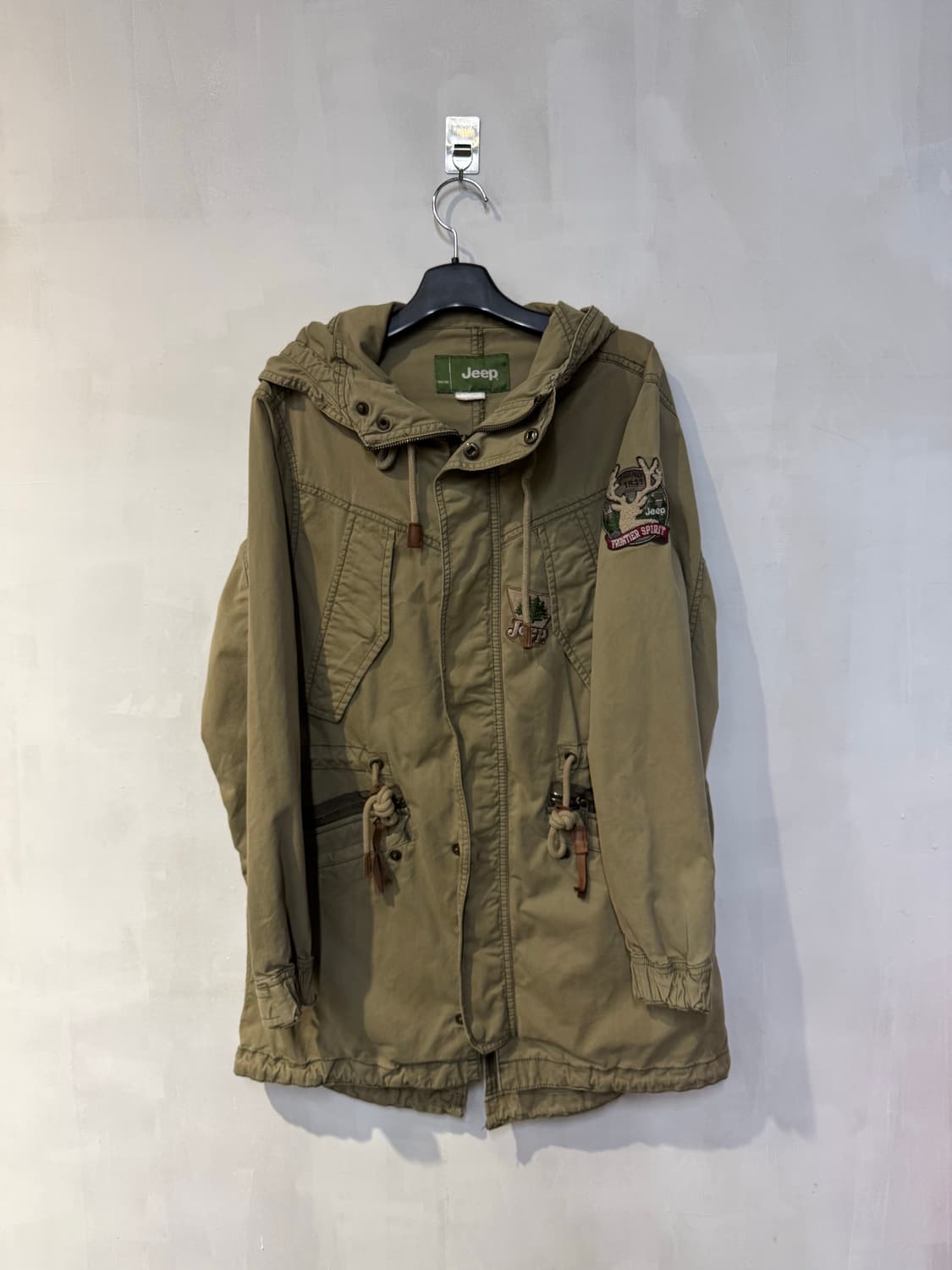 Jeep 카키 야상자켓 상품이미지1