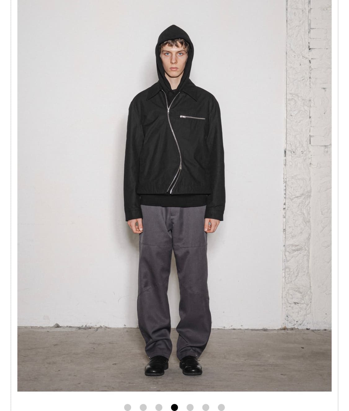 (48) 큐레이티드 퍼레이드 리버 자켓 블랙 상품이미지2