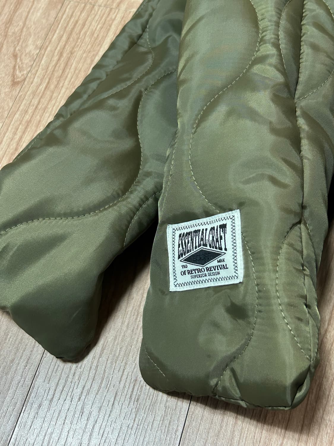 [새상품] 아웃포스트 카키 패딩 머플러/겨울남성목도리/남자스카프/여성여자 상품이미지9