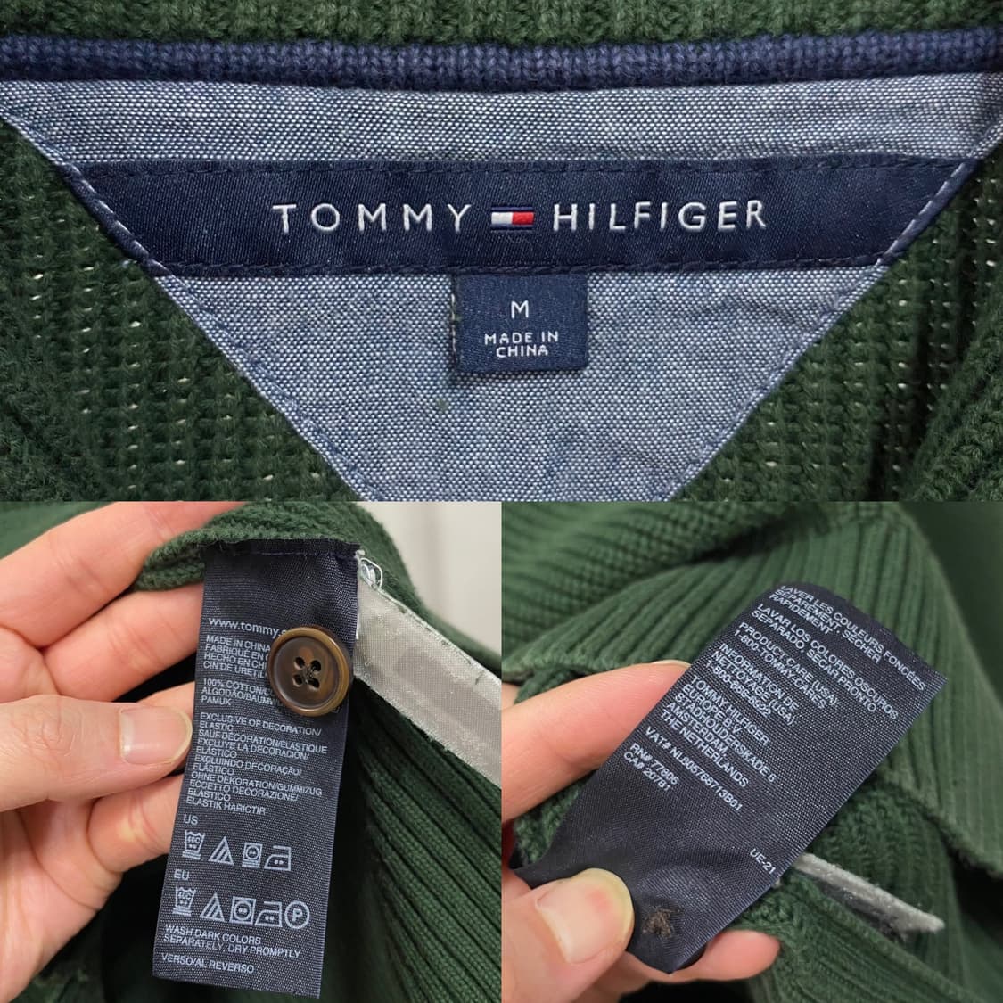 타미힐피거 숄카라 니트 상품이미지4