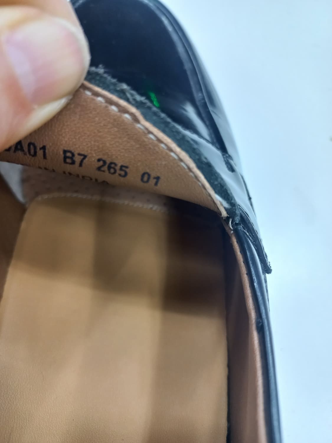 MADE BY BEANS 블랙 페니 로퍼 265mm 상품이미지6