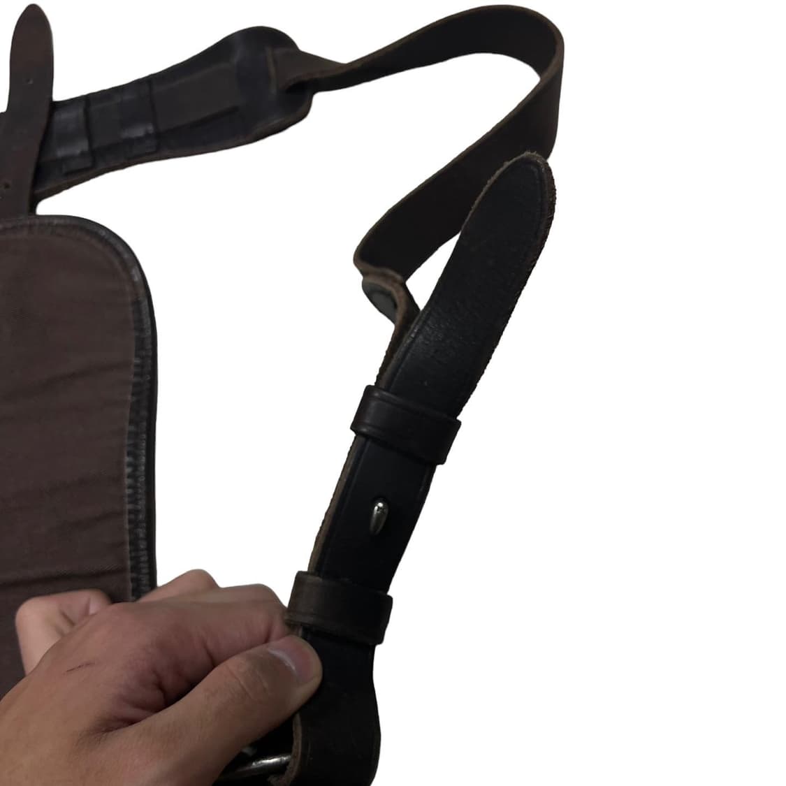 90s 폴로 랄프로렌 레더 크로스백 상품이미지6