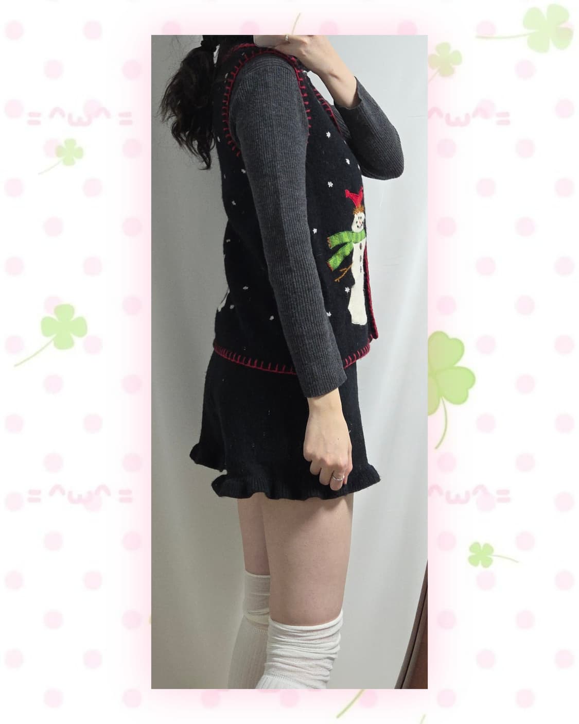 COLDWATER 크리스마스 베스트 가디건 상품이미지2